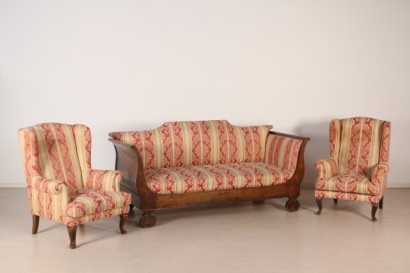 Divano stile Luigi Filippo