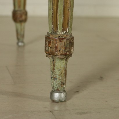 Tavolo laccato-particolare