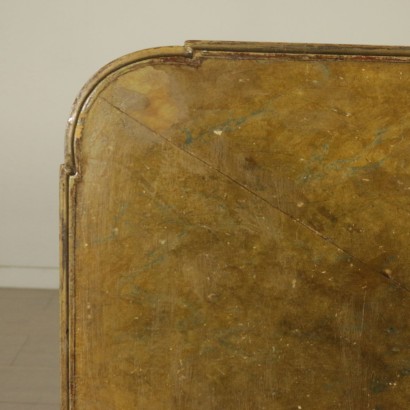 Tavolo laccato-particolare