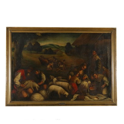 Scena Pastorale di Scuola Bassanesca