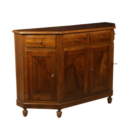 Credenza scantonata legni antichi