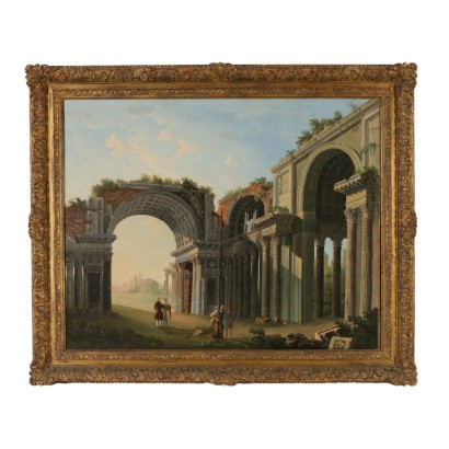 Paesaggio con Rovine e Personaggi