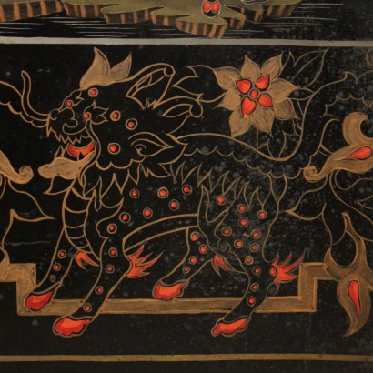 Chinoiserie Screen - detail