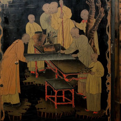 Chinoiserie Screen - detail