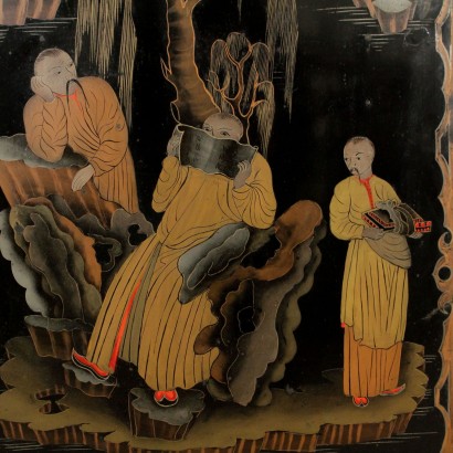 Chinoiserie Screen - detail