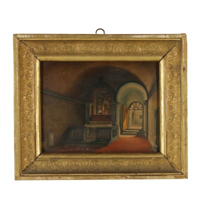 Scorcio di Interno di Cappella