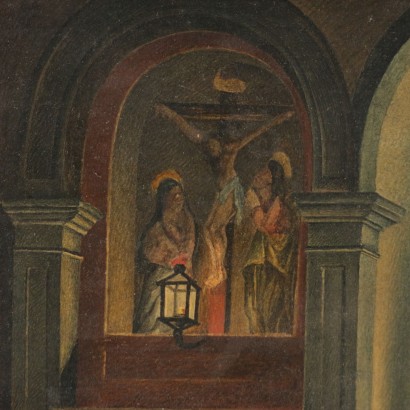 Vista del Interior de la Capilla