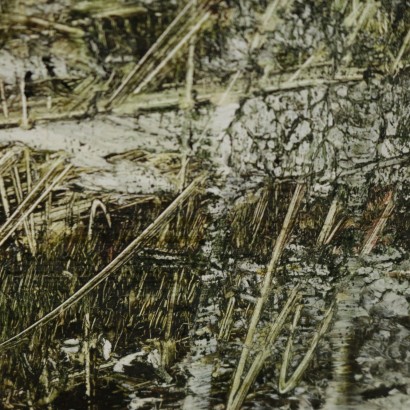 Paesaggio di Antonio Pedretti-particolare