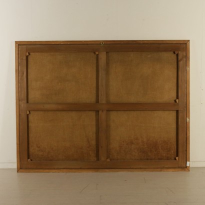 Grande paesaggio con figure popolari