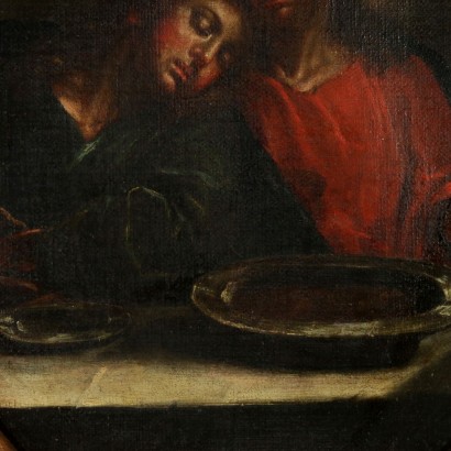 Gesù e San Giovanni evangelista-particolare