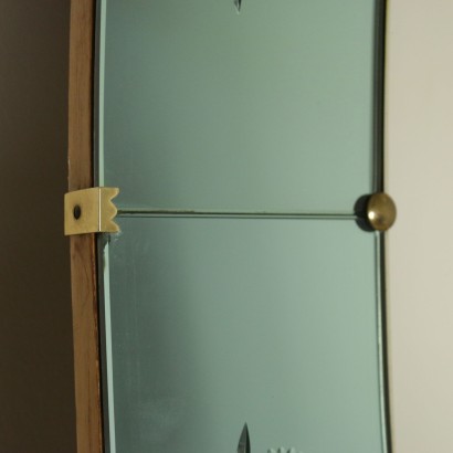 modernariato, modernariato di design, specchio, specchio modernariato, specchio di modernariato, specchio italiano, specchio vintage, cornice, cornice modernariato, cornice di modernariato, cornice italiana, cornice vintage, cornice anni '50, cornice design anni 50, specchio anni '50, specchio design anni 50