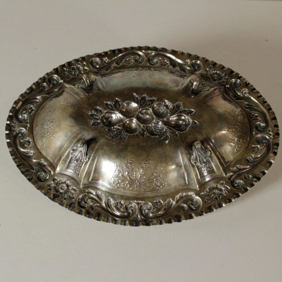 Centrotavola in argento