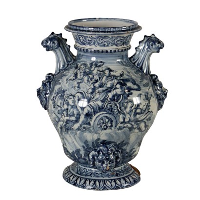 antiques, vase, antique vases, antique vase, antique Italian vase, antique vase, double-edged vase, 19th century vase