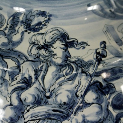 antiques, vase, antique vases, antique vase, antique Italian vase, antique vase, double-edged vase, 19th century vase