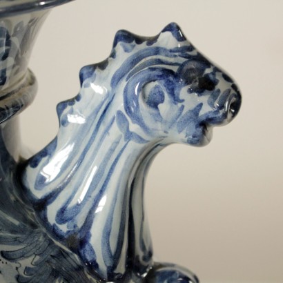 antiques, vase, antique vases, antique vase, antique Italian vase, antique vase, double-edged vase, 19th century vase