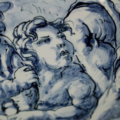 antiques, vase, antique vases, antique vase, antique Italian vase, antique vase, double-edged vase, 19th century vase