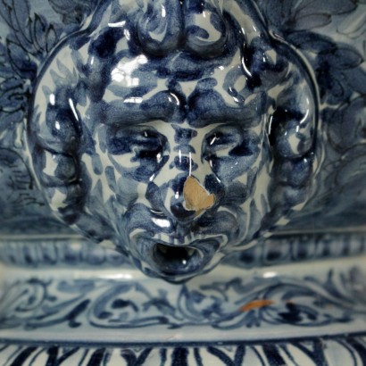 antiques, vase, antique vases, antique vase, antique Italian vase, antique vase, double-edged vase, 19th century vase