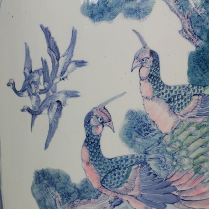 Antik, Vase, antike Vasen, antike Vase, antike chinesische Vase, antike Vase, Porzellanvase, Vase der 900