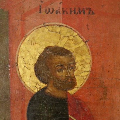 Icona, Presentazione di Maria al Tempio-particolare