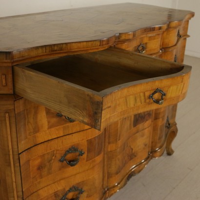 antigüedades, cómoda, cómoda antigua, cómoda antigua, cómoda italiana antigua, cómoda antigua, cómoda de mediados del siglo XX, cómoda del siglo XX