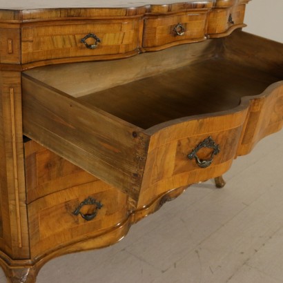 antigüedades, cómoda, cómoda antigua, cómoda antigua, cómoda italiana antigua, cómoda antigua, cómoda de mediados del siglo XX, cómoda del siglo XX