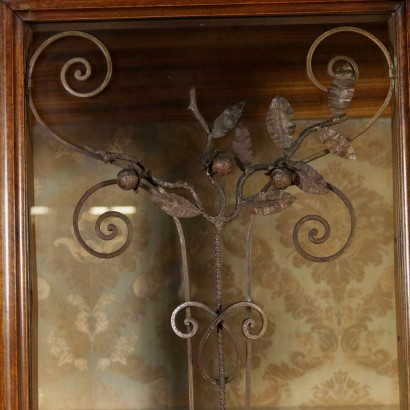 Antiquitäten, Vitrine, antike Vitrine, antike Vitrine, antike italienische Vitrine, antike Vitrine, neoklassische Vitrine, Vitrine des 20. Jahrhunderts