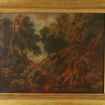 Genre scene of Luigi Wileneuve