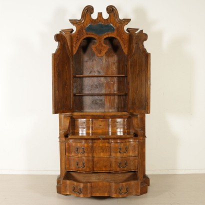 Antiquitäten, Sekretär, Antiker Sekretär, Antiker Sekretär, Antiker italienischer Sekretär, Antiker Sekretär, neoklassischer Sekretär, Sekretär aus dem 19. Jahrhundert