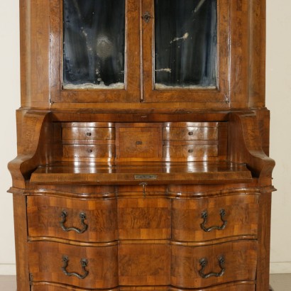 Antiquitäten, Sekretär, Antiker Sekretär, Antiker Sekretär, Antiker italienischer Sekretär, Antiker Sekretär, neoklassischer Sekretär, Sekretär aus dem 19. Jahrhundert