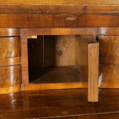 Antiquitäten, Sekretär, Antiker Sekretär, Antiker Sekretär, Antiker italienischer Sekretär, Antiker Sekretär, neoklassischer Sekretär, Sekretär aus dem 19. Jahrhundert