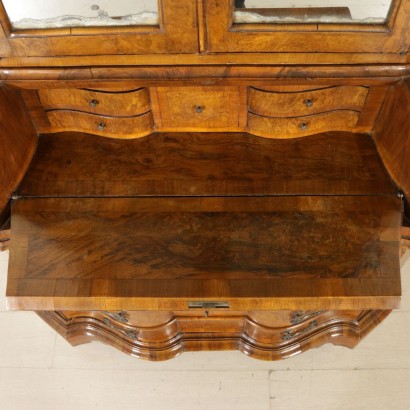 Antiquitäten, Sekretär, Antiker Sekretär, Antiker Sekretär, Antiker italienischer Sekretär, Antiker Sekretär, neoklassischer Sekretär, Sekretär aus dem 19. Jahrhundert