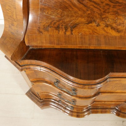 Antiquitäten, Sekretär, Antiker Sekretär, Antiker Sekretär, Antiker italienischer Sekretär, Antiker Sekretär, neoklassischer Sekretär, Sekretär aus dem 19. Jahrhundert