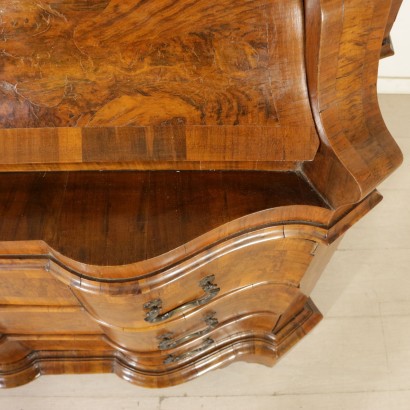 Antiquitäten, Sekretär, Antiker Sekretär, Antiker Sekretär, Antiker italienischer Sekretär, Antiker Sekretär, neoklassischer Sekretär, Sekretär aus dem 19. Jahrhundert