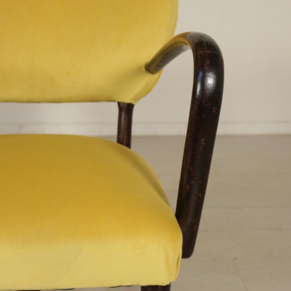 modernariato, modernariato di design, poltrona, poltrona modernariato, poltrona di modernariato, poltrona italiana, poltrona vintage, poltrona anni '40-'50, poltrona design anni 40-50.