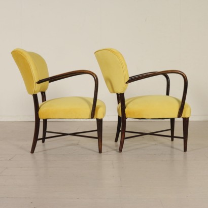 modernariato, modernariato di design, poltrona, poltrona modernariato, poltrona di modernariato, poltrona italiana, poltrona vintage, poltrona anni '40-'50, poltrona design anni 40-50.