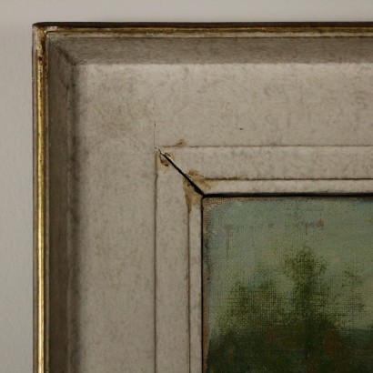 Paesaggio di Amerigo Canegrati - cornice