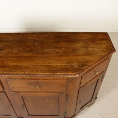 Credenza Scantonata - particolare