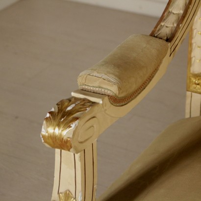 Antiquitäten, Sofas, antike Sofas, antike Sofas, antike italienische Sofas, antikes Sofa, neoklassisches Sofa, 800-900 Sofa