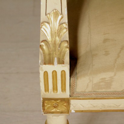 Antiquitäten, Sofas, antike Sofas, antike Sofas, antike italienische Sofas, antikes Sofa, neoklassisches Sofa, 800-900 Sofa