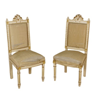 Coppia di Sedie in Stile