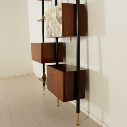 modernariato, modernariato di design, libreria, libreria modernariato, libreria di modernariato, libreria italiana, libreria vintage, libreria anni '50- '60, libreria design anni 50- 60