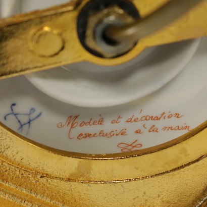 Coppia di Lampade Sevres-particolare