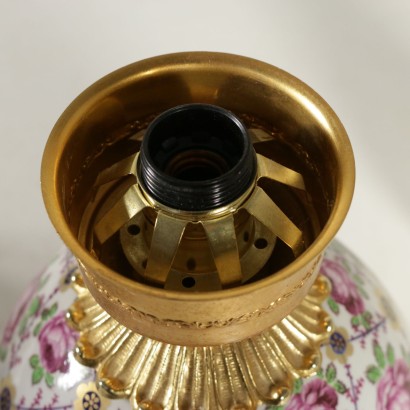 Coppia di Lampade Sevres-particolare