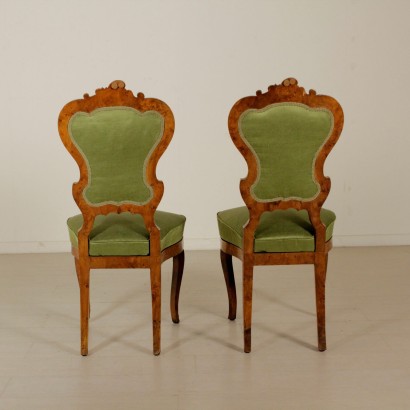 La paire de Chaises de Charles X