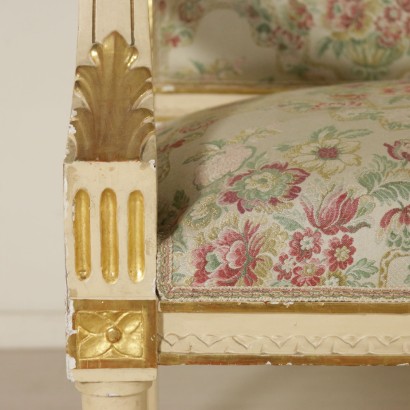 Antiquitäten, Sofas, antike Sofas, antike Sofas, antike italienische Sofas, antikes Sofa, neoklassisches Sofa, 800-900 Sofa