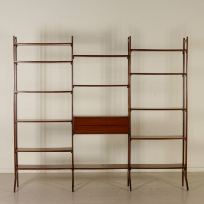 moderne Antiquitäten, modernes Design Antiquitäten, Bücherregal, modernes antikes Bücherregal, modernes antikes Bücherregal, italienisches Bücherregal, Vintage Bücherregal, 50er 60er Bücherregal, 50er / 60er Design Bücherregal