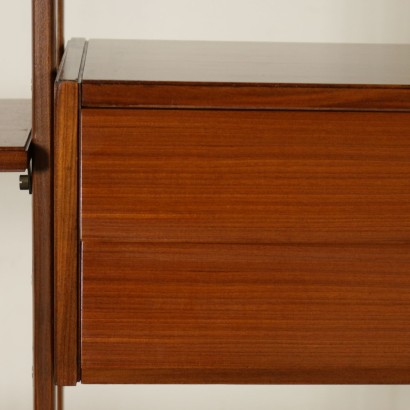 moderne Antiquitäten, modernes Design Antiquitäten, Bücherregal, modernes antikes Bücherregal, modernes antikes Bücherregal, italienisches Bücherregal, Vintage Bücherregal, 50er 60er Bücherregal, 50er / 60er Design Bücherregal