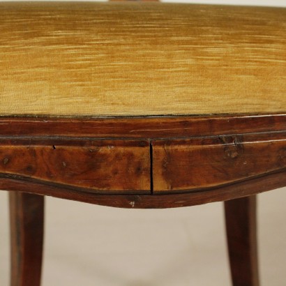 Gruppo 4 sedie-particolare