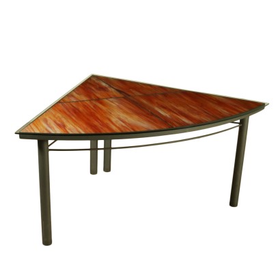modernariato, modernariato di design, consolle, consolle modernariato, consolle di modernariato, consolle italiana, consolle vintage, consolle anni '60, consolle design anni 60,Tavolo Anni 80