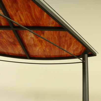 modernariato, modernariato di design, consolle, consolle modernariato, consolle di modernariato, consolle italiana, consolle vintage, consolle anni '60, consolle design anni 60,Tavolo Anni 80
